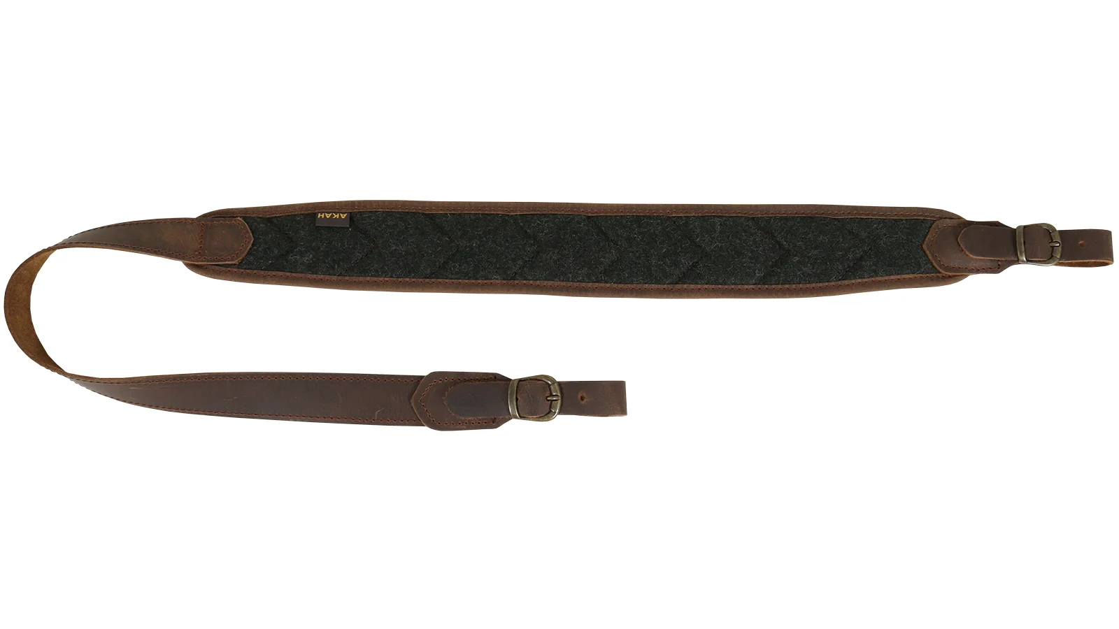 Gewehrriemen Buffalo Ranger Leder mit gesteppter Polsterung
