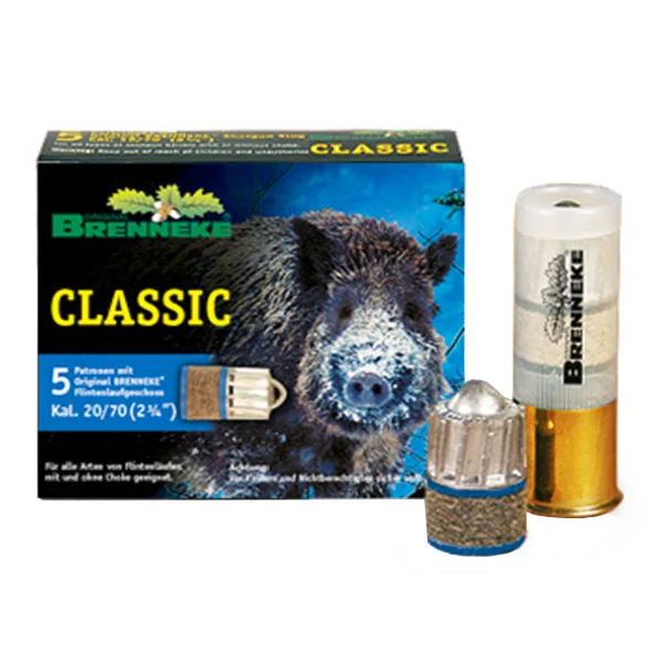 Flintenlaufgeschosse Classic 20/70 24g - 5 Stück