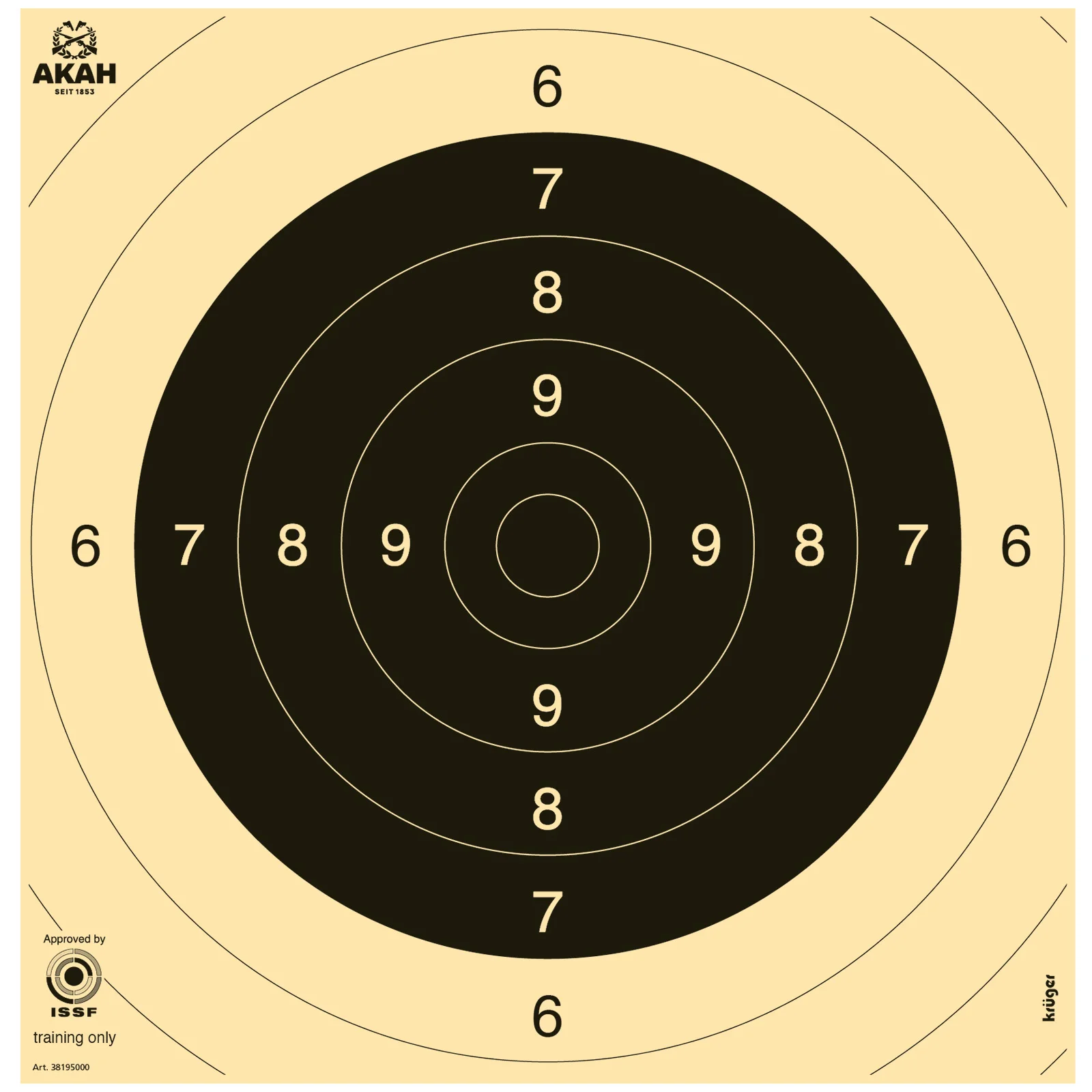 Spiegel für Ring-Scheibe 55x55cm