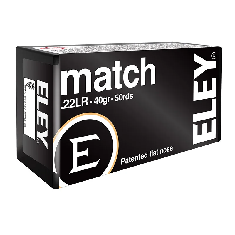 Randfeuerpatronen .22 LR Match 2,59g/40gr - 50 Stück