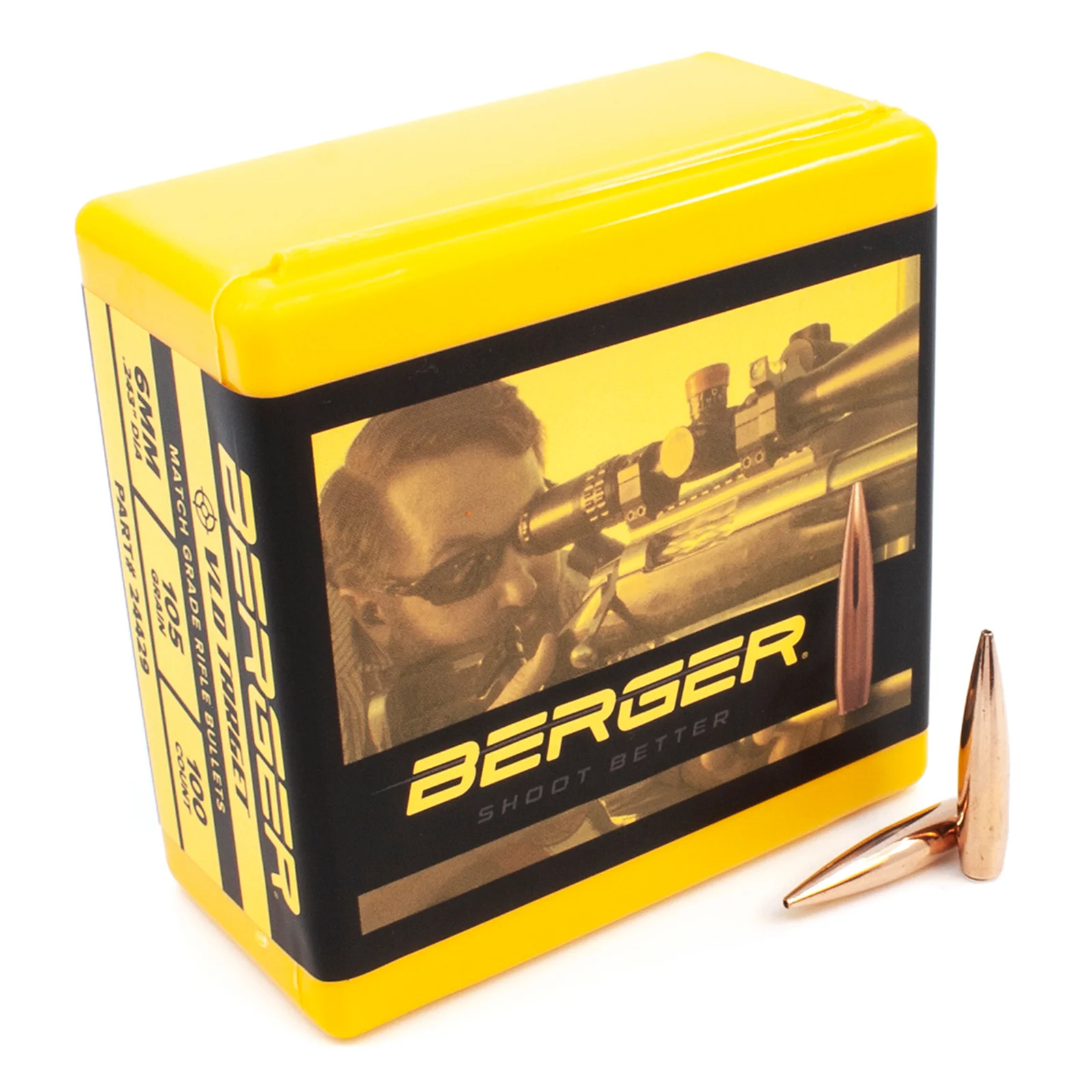 Geschosse 6mm VLD Target 6,8g/105gr - 100 Stück