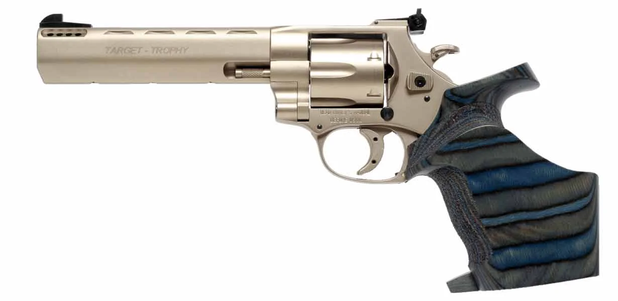 Revolver HW 9 Target Trophy Match 147mm/5,8" .22 LR stainless