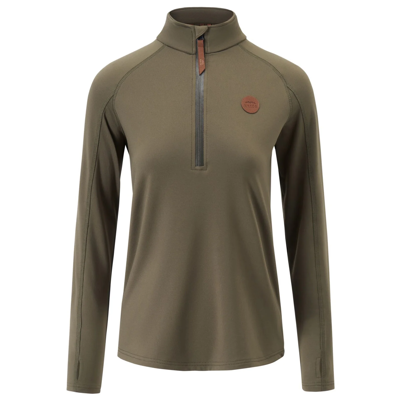 Damen Midlayer Oliv