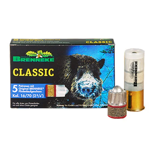 Flintenlaufgeschosse Classic 16/70 27g - 5 Stück
