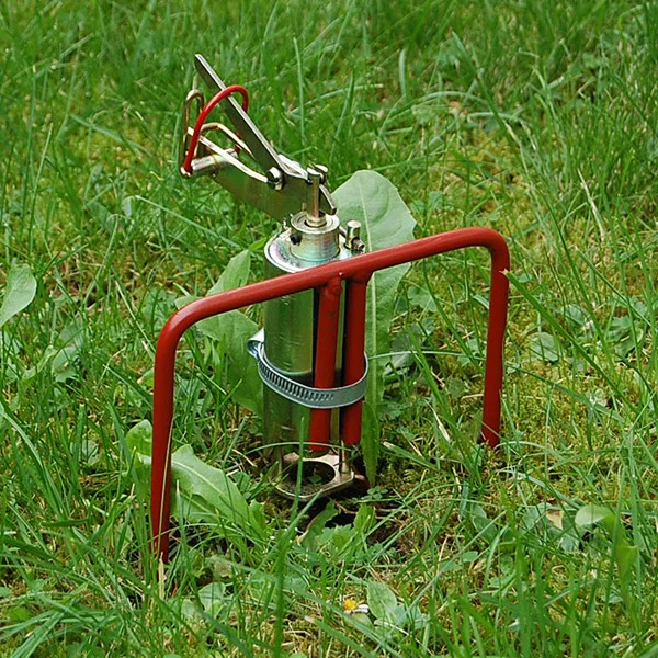 Wühlmaus-Selbstschuss-Halter