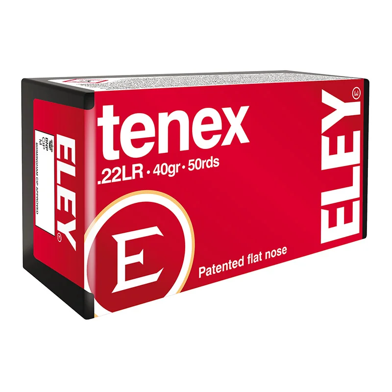 Randfeuerpatronen .22 LR Tenex 2,59g/40gr - 50 Stück