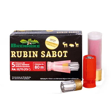 Flintenlaufgeschosse Rubin Sabot 12/70 28g - 5 Stück