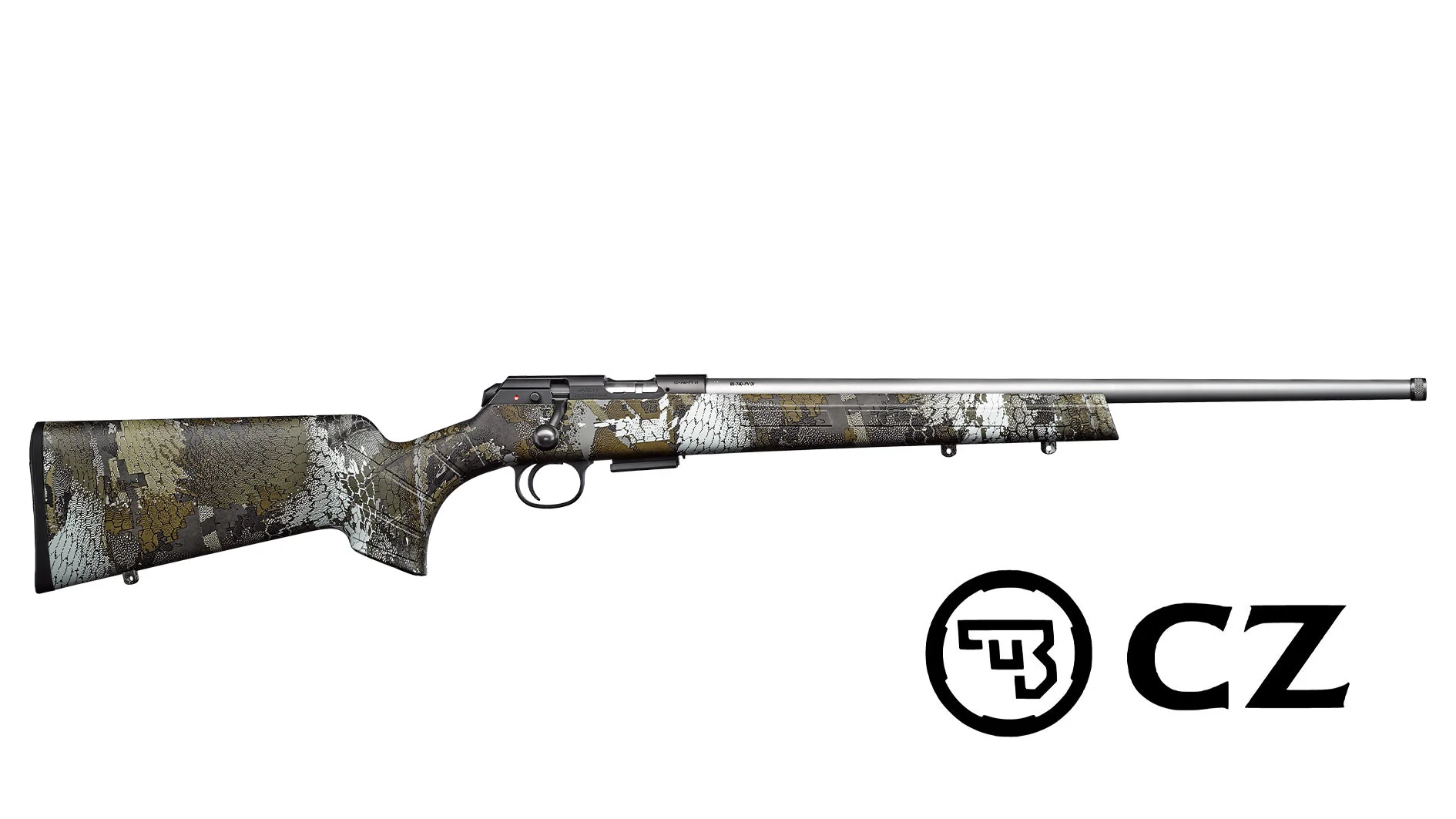 Repetierbüchse 457 Camo Stainless 525mm/20" .22 LR