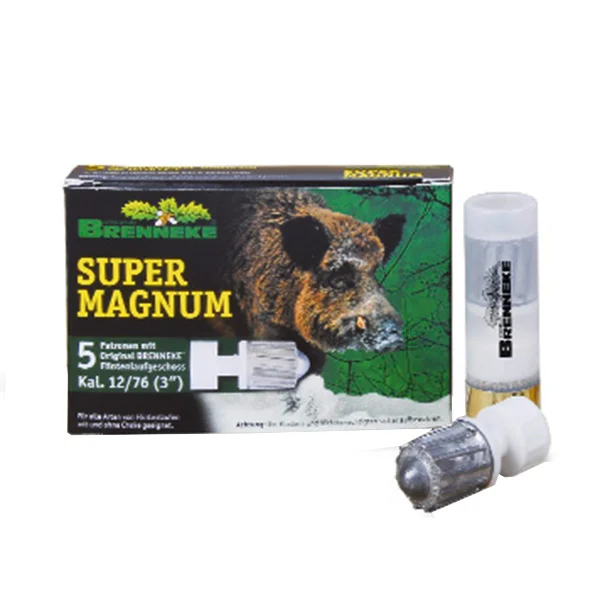 Flintenlaufgeschosse Super Magnum 12/76 39g - 5 Stück