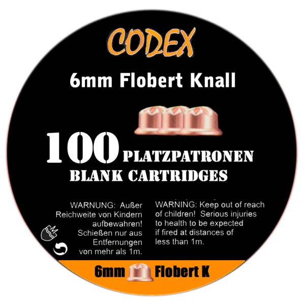 Platzpatronen 6mm Flobert Knall