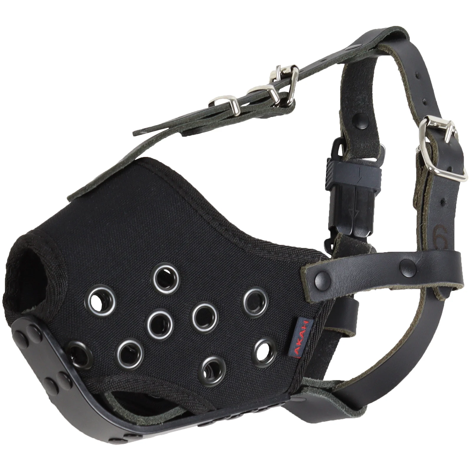 Maulkorb Quasi aus Cordura mit Aluminiumsch Gr. 7-8