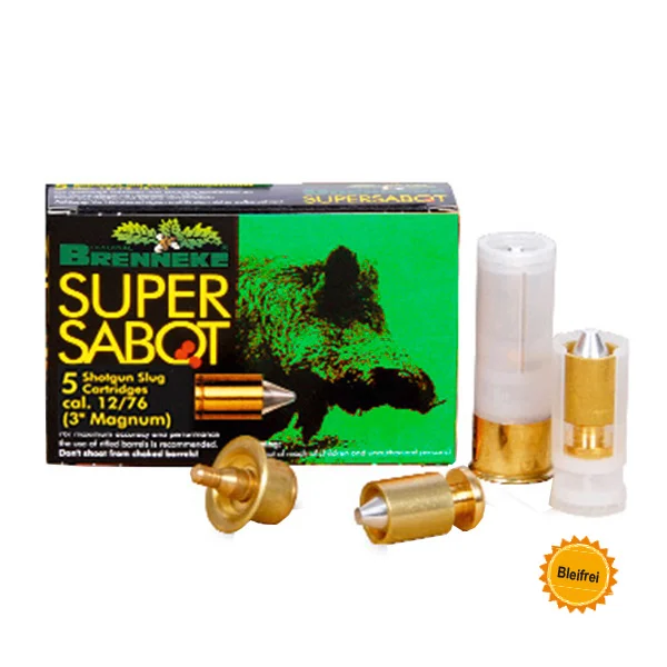 Flintenlaufgeschosse Super Sabot 12/76 31,8g - 5 Stück