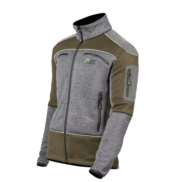 X-treme Arctic Faserstrickjacke grün/grau