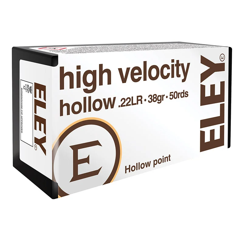 Randfeuerpatronen .22 LR High Velocity Hollow 2,5g/38gr - 50 Stück