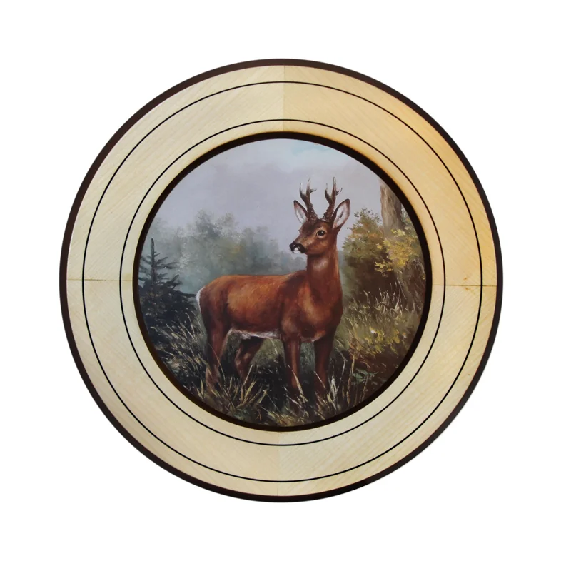 Ehrenscheibe Bock im Wechselrahmen 34cm