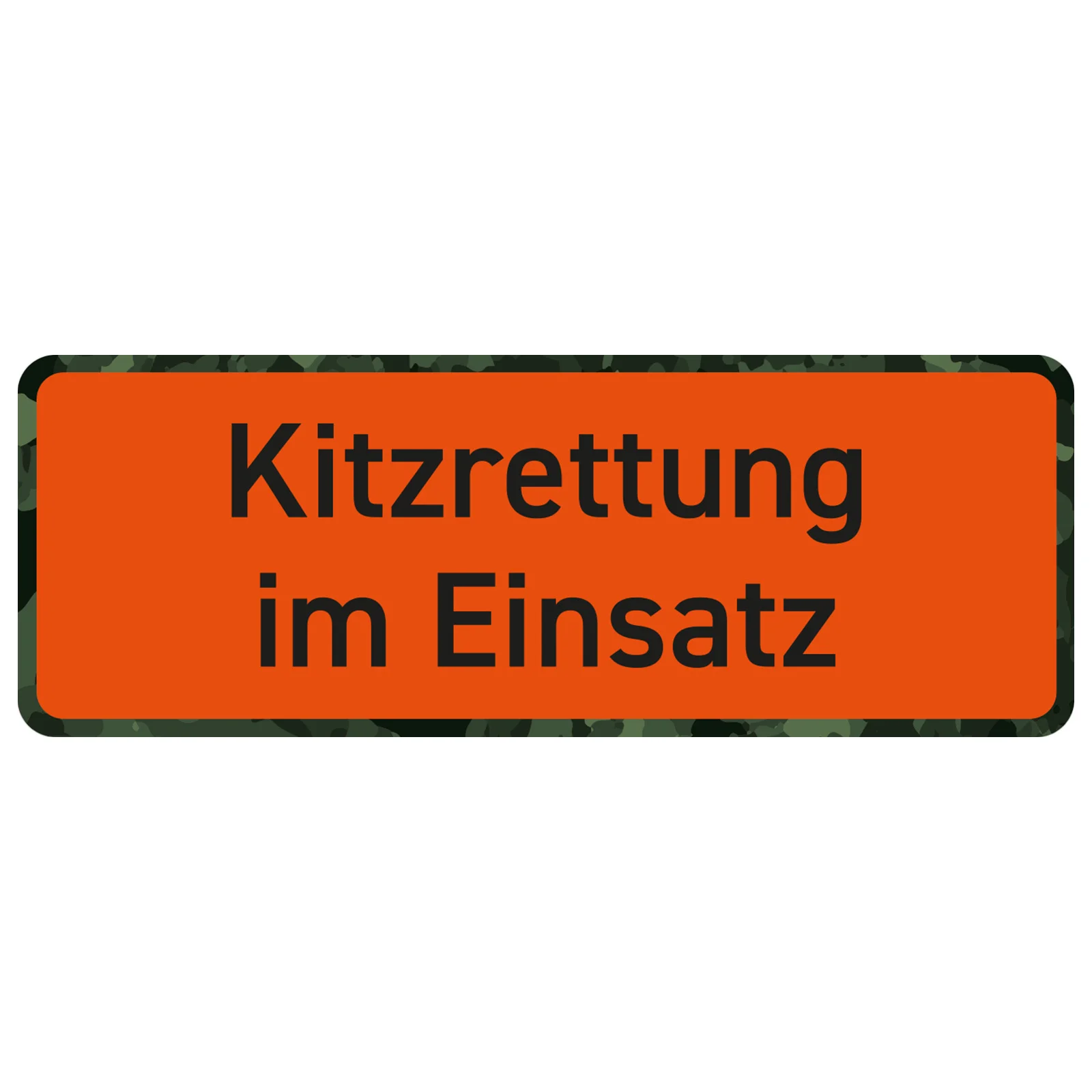 Magnetschild "Kitzrettung im Einsatz"
