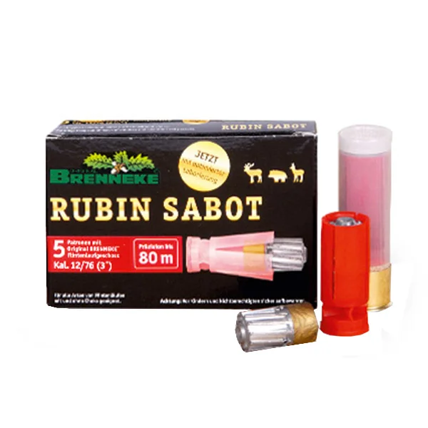 Flintenlaufgeschosse Rubin Sabot 12/76 28g - 5 Stück