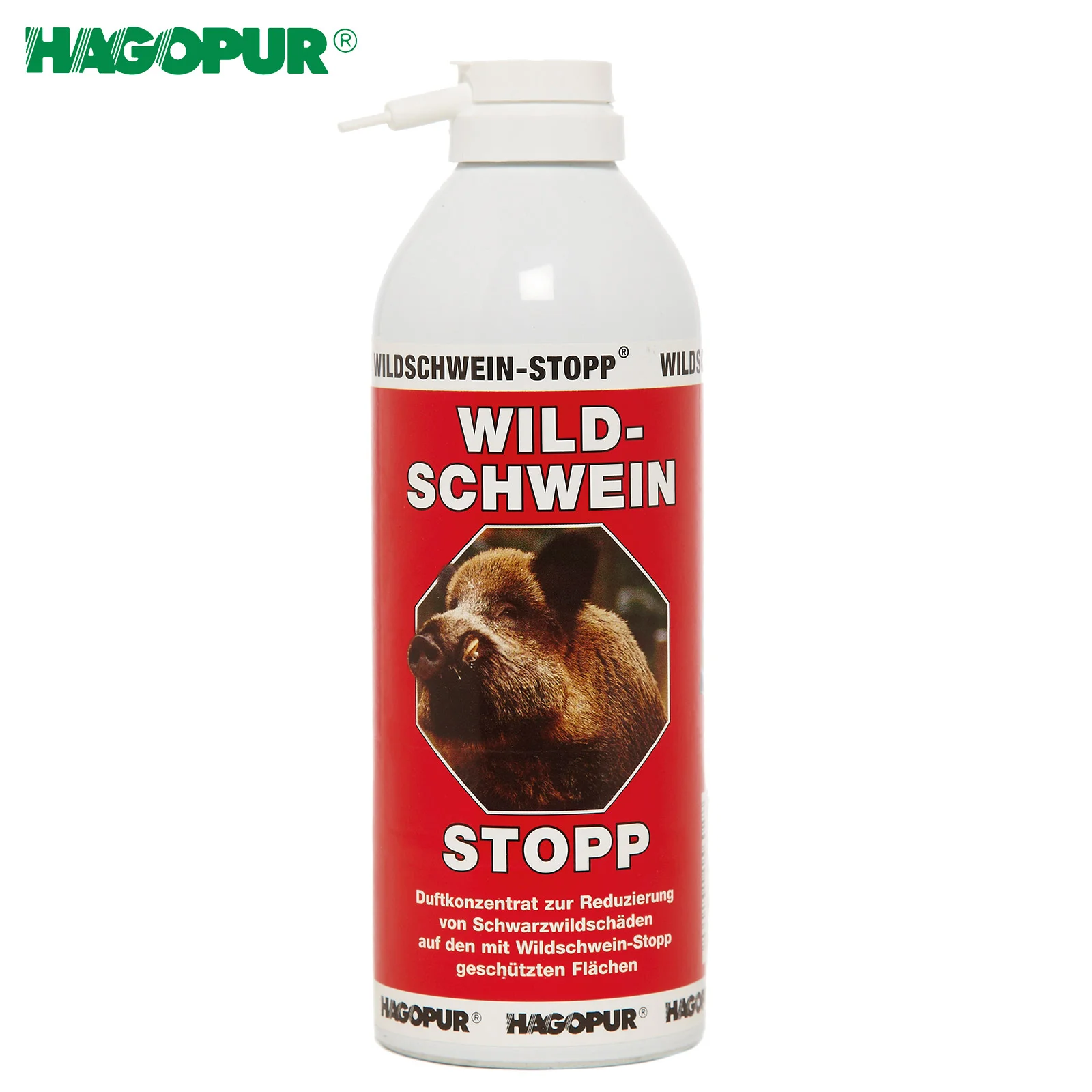 Wildschwein-Stopp rot