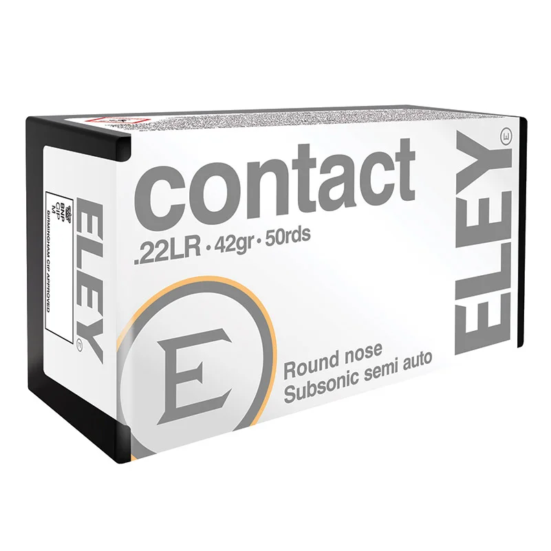 Randfeuerpatronen .22 LR Contact 2,7g/42gr - 50 Stück