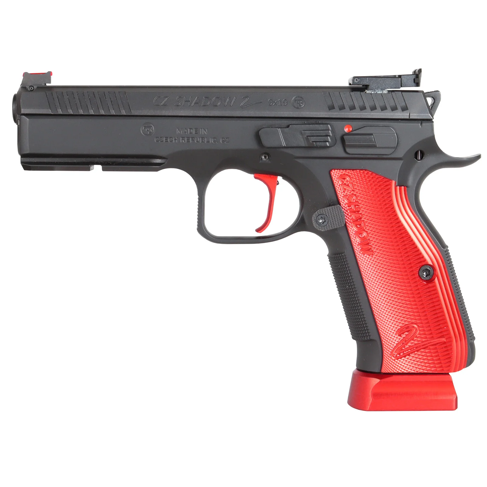 Pistole Shadow 2 Hot Red 120mm/4,7" 9mmLuger