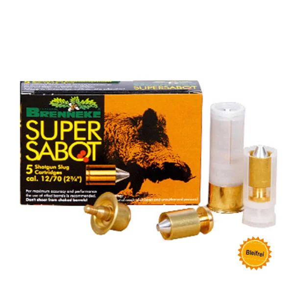 Flintenlaufgeschosse Super Sabot 12/70 31,8g - 5 Stück
