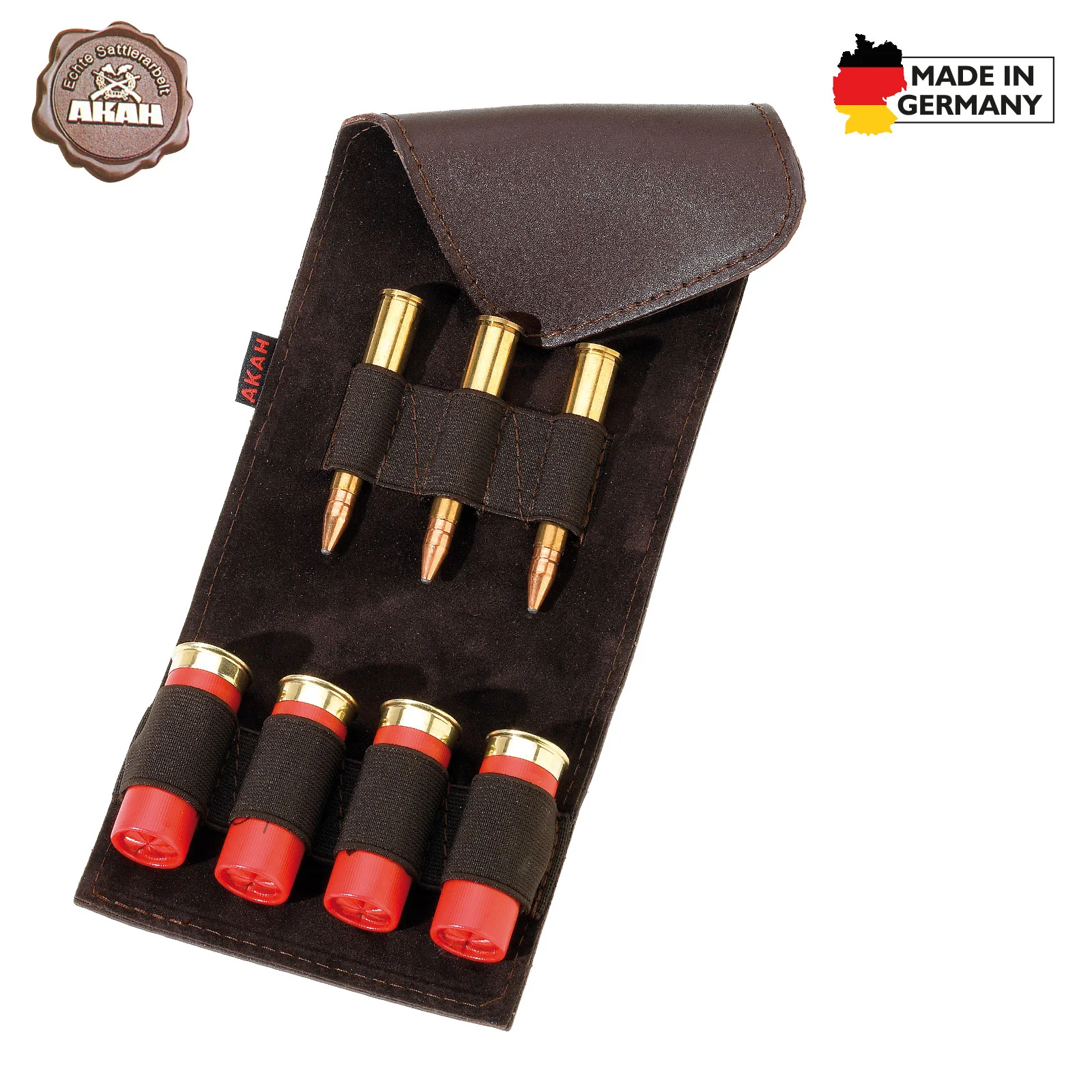 Patronenetui aus Büffel Leder