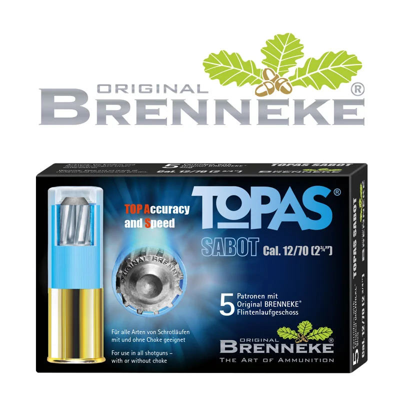 Flintenlaufgeschosse Topas Sabot 12/70 20g - 5 Stück
