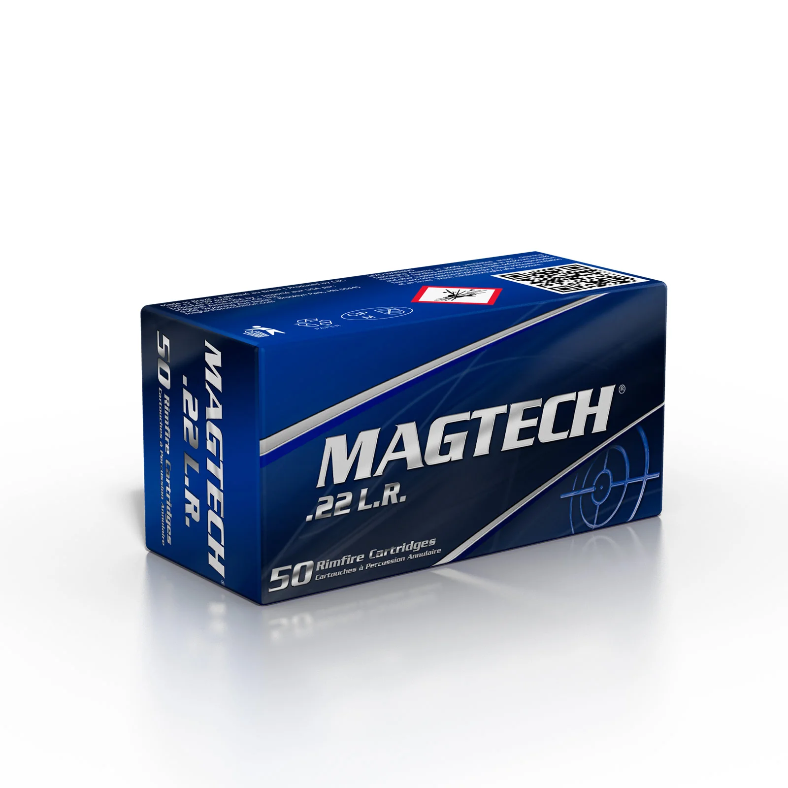 Randfeuerpatronen .22 LR SV 2,59g/40gr - 50 Stück